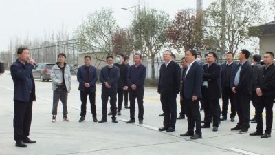熱烈歡迎鄖西縣代表團(tuán)蒞臨我司調(diào)研指導(dǎo)！